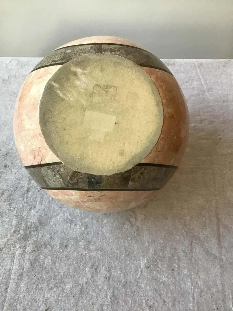 1980s Tessellated Stone Sphere - 7