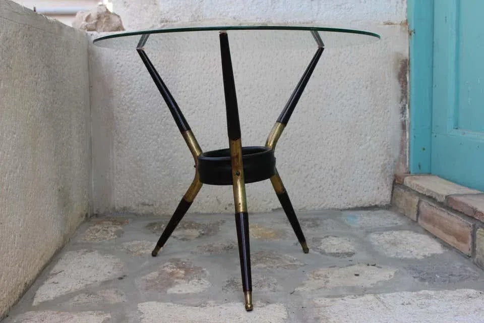 Cesare Lacca Style Side Table - 4