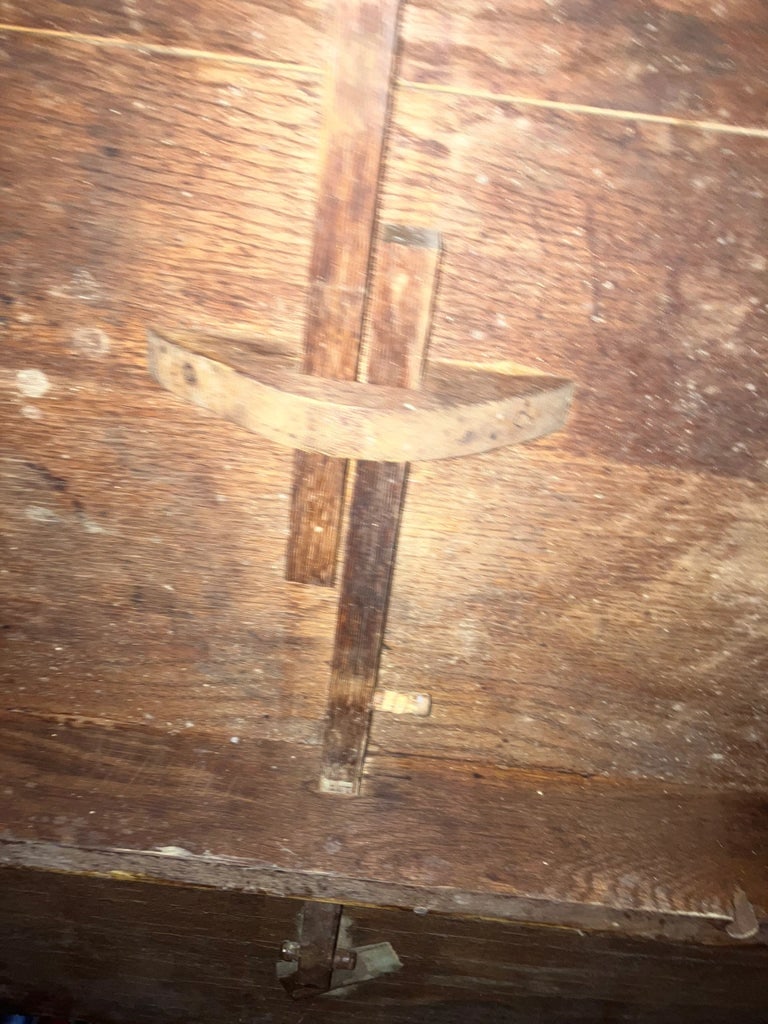 1930s Vintage Farmhouse Drop Leaf Table - 3