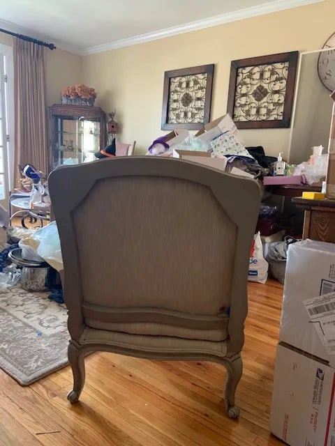 Classic Light Sage Green French Country Bergere Chair - 2