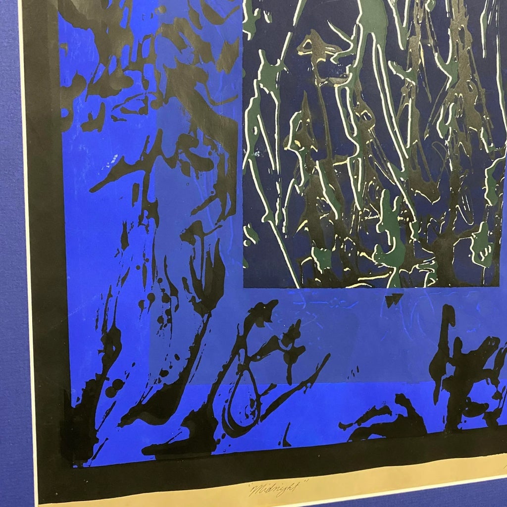 1975 Robert Levenson "Midnight" Silkscreen Original - 7