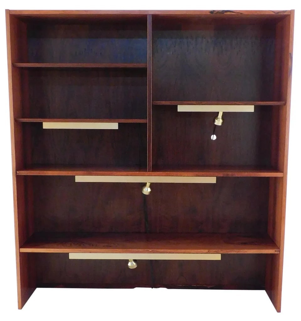 1960s Poul Hundevad Danish Modern Rosewood Bookshelf - 6