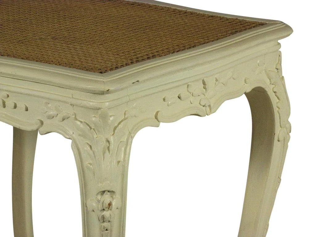 19th Century French Painted Bench - 4