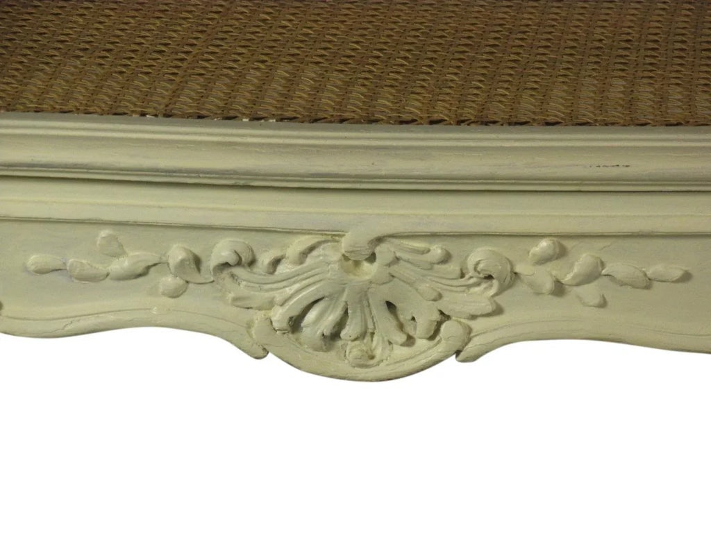 19th Century French Painted Bench - 5