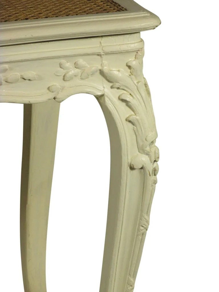 19th Century French Painted Bench - 7