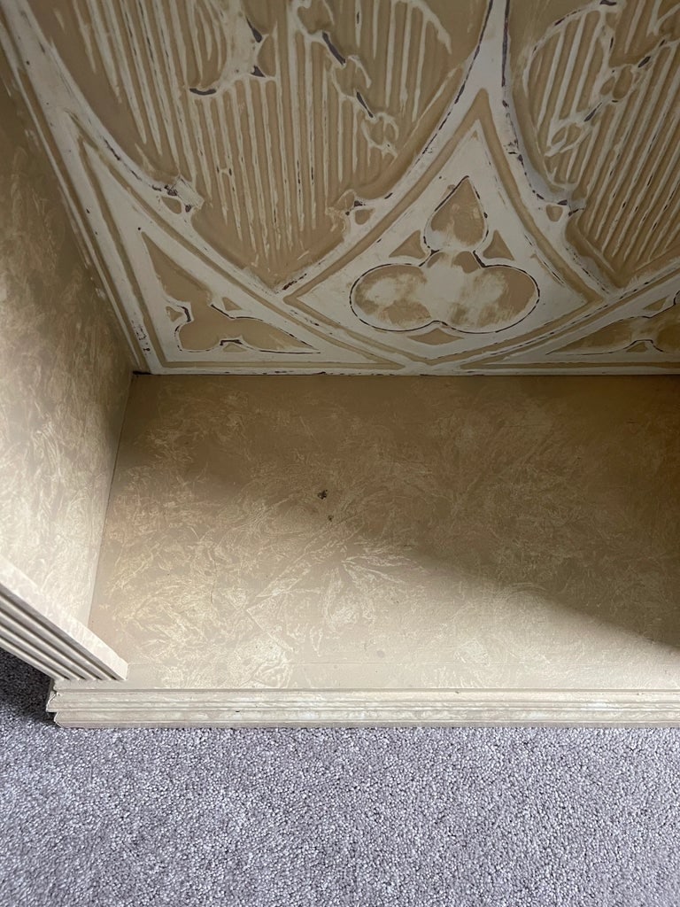 Tall Case With Tin Ceiling Tiles - 3