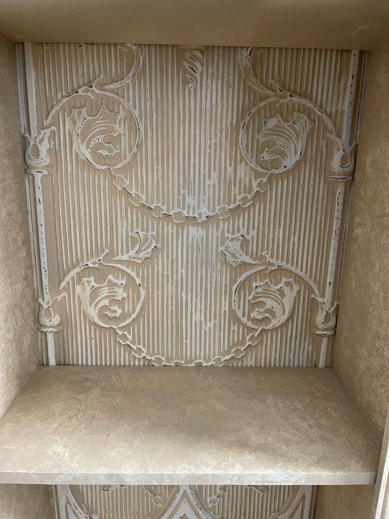 Tall Case With Tin Ceiling Tiles - 7
