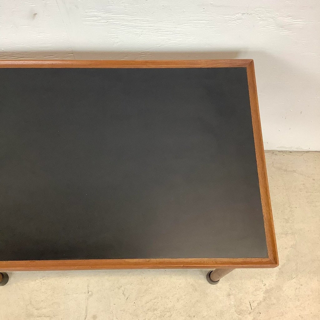 Scandinavian Modern Teak End Table or Serving Table - 7
