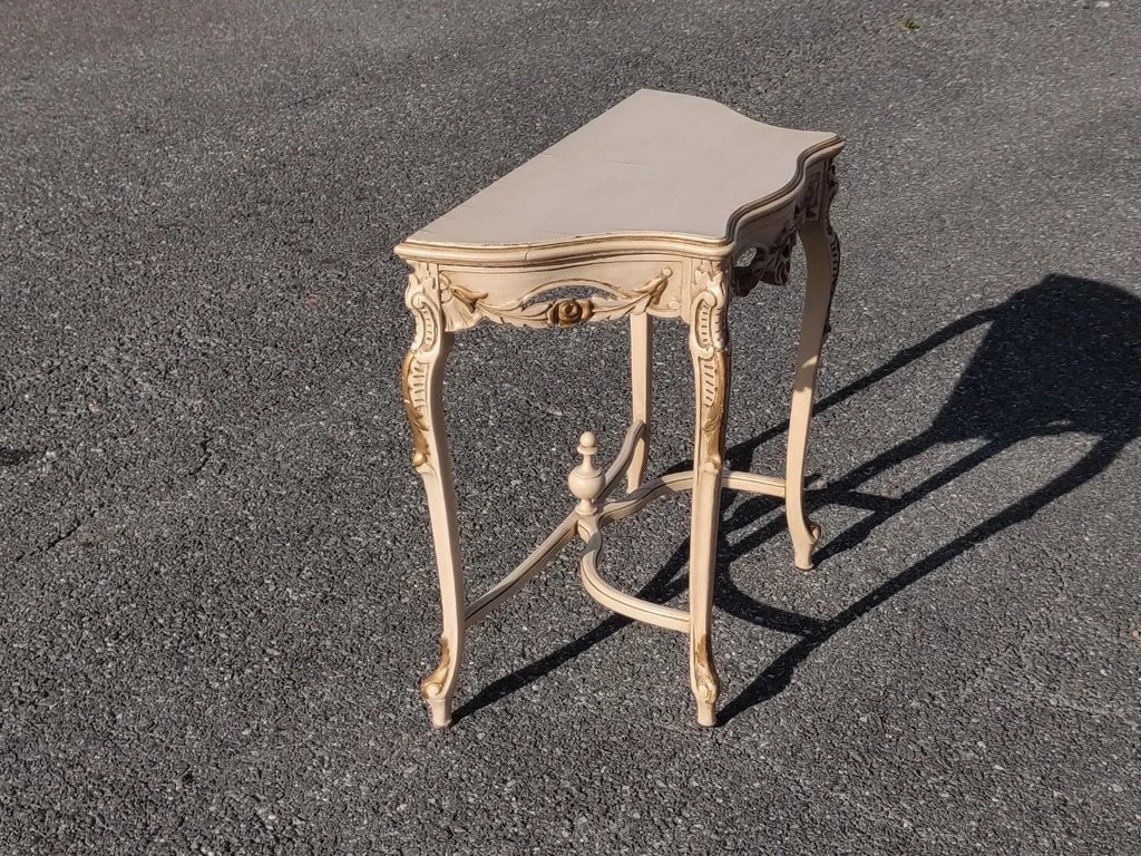 Mid 20th Century French Carved Louis Xv Style Consoles - 6