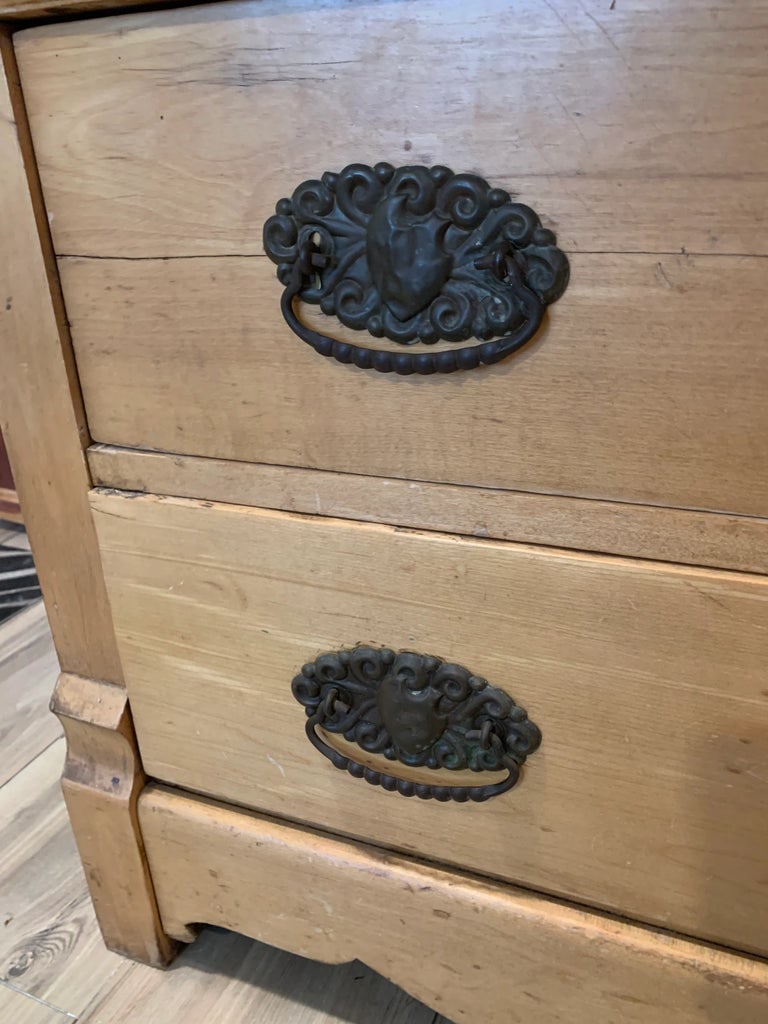 Maple Dresser With Mirror - 6