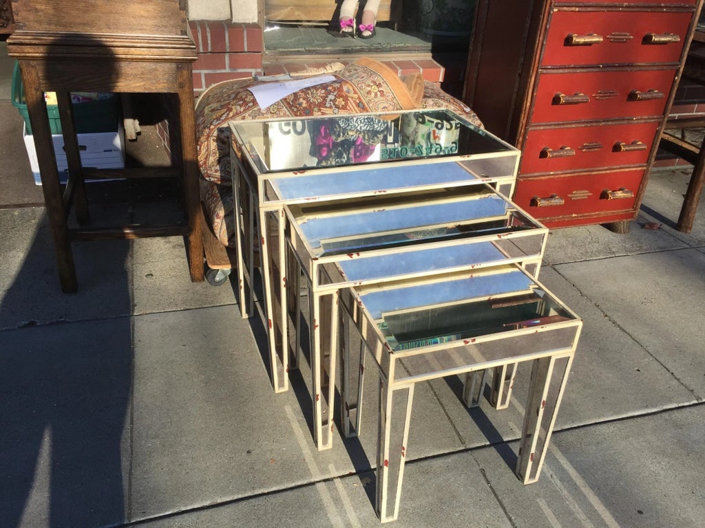 Mirrored Nesting Tables - Set of 3 - 2