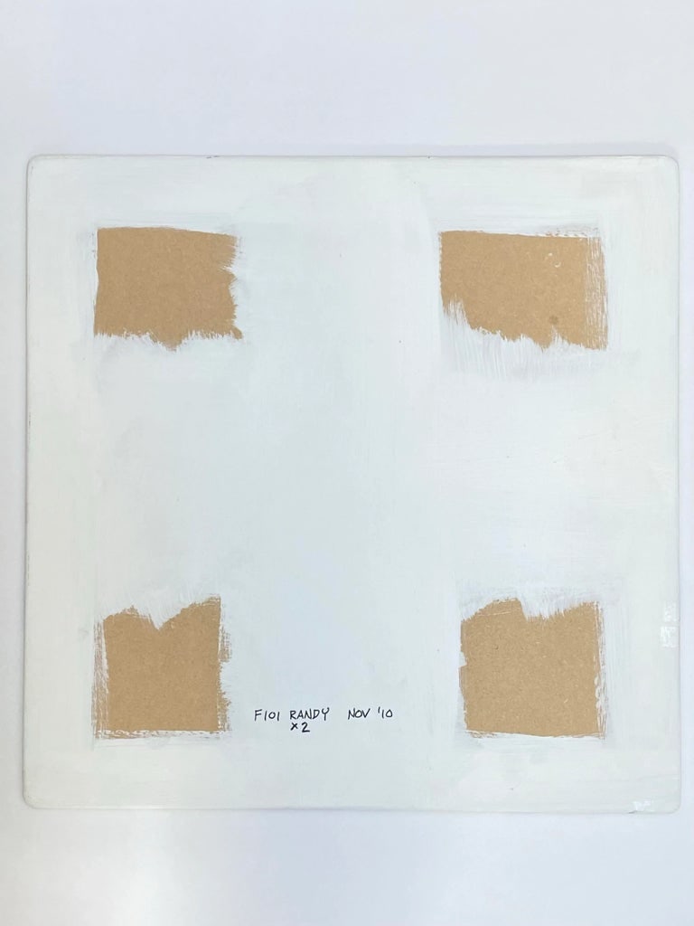 Abstract Oil on Masonite Painting of Two Male Nudes by Jon Hall 2010 - 5