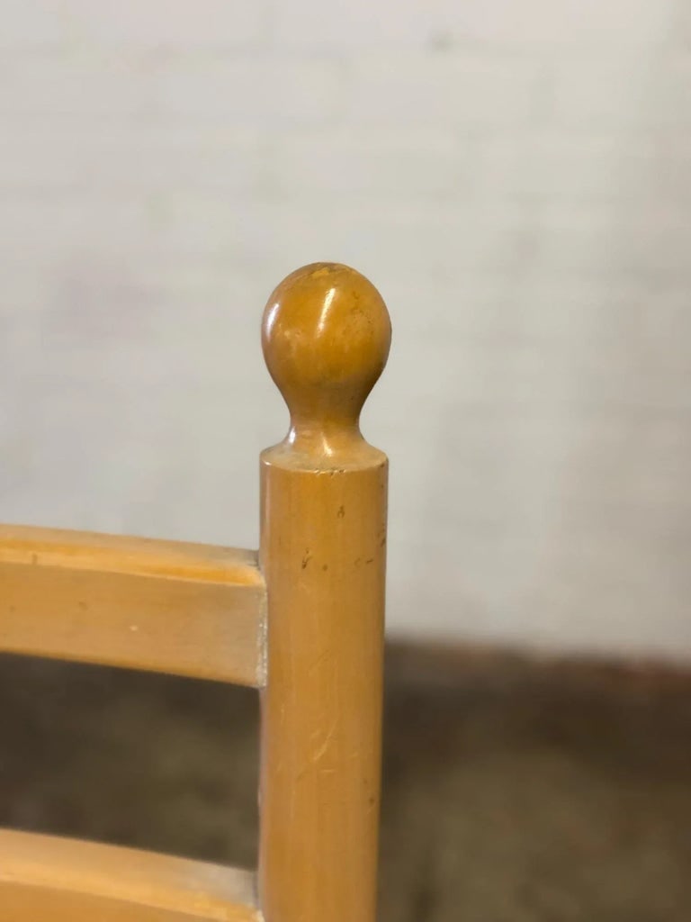 1960s Vintage Barstools With Finials - Pair - 9
