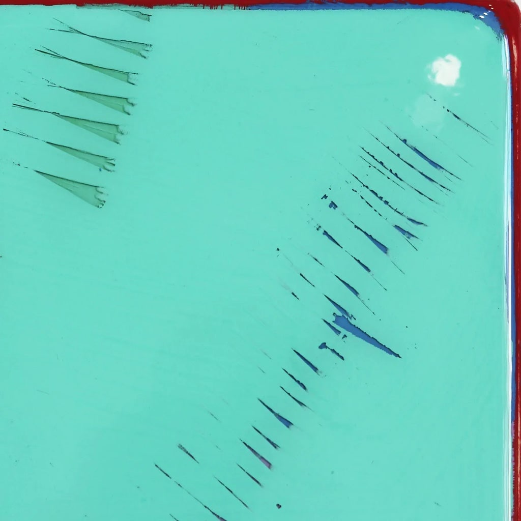 The Window 316 - Modern Resin Green Original Artwork by Ricky Hunt - 3