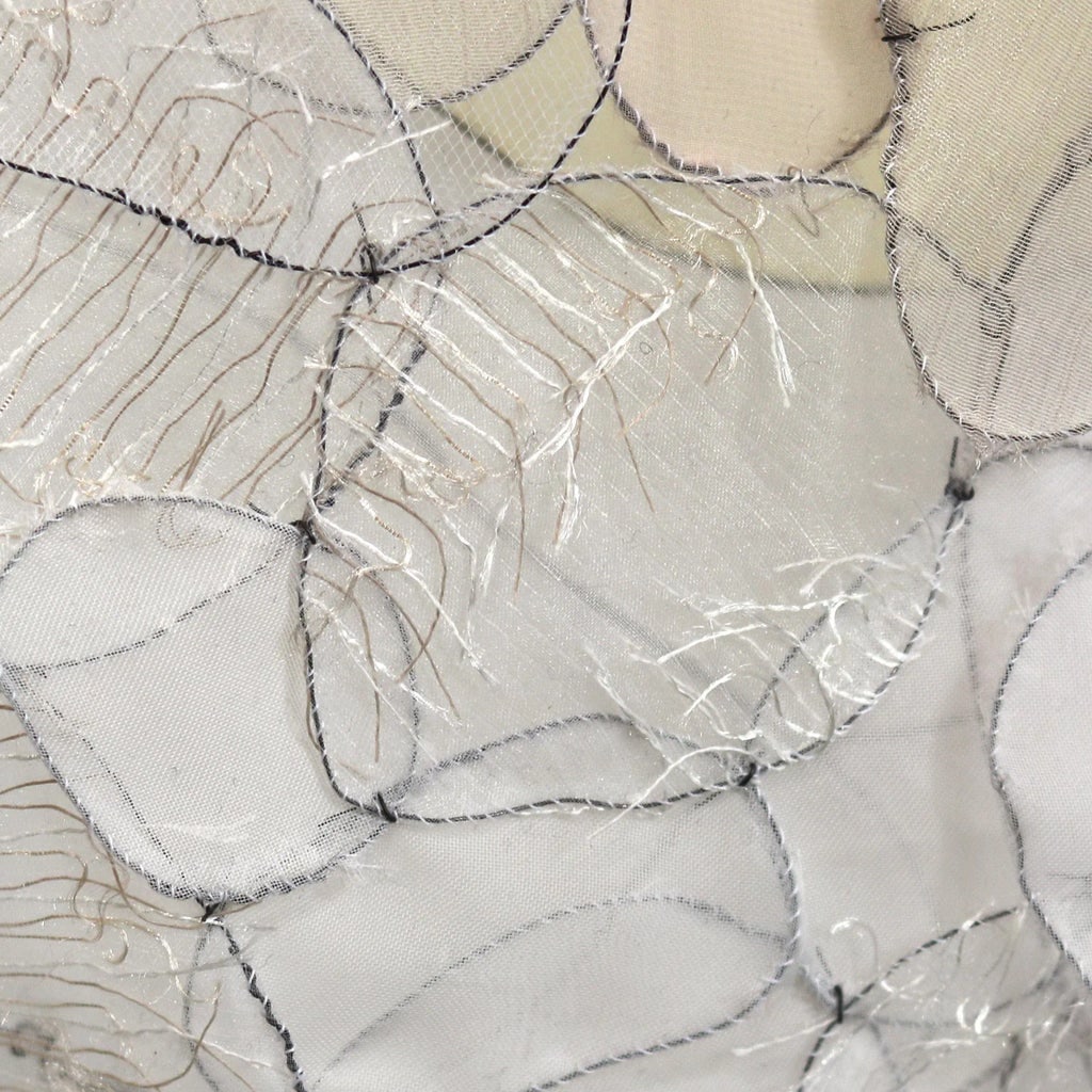 Ivory Gold - Mixed Media Sculptural Original Artwork by Kristina Fjellman - 4