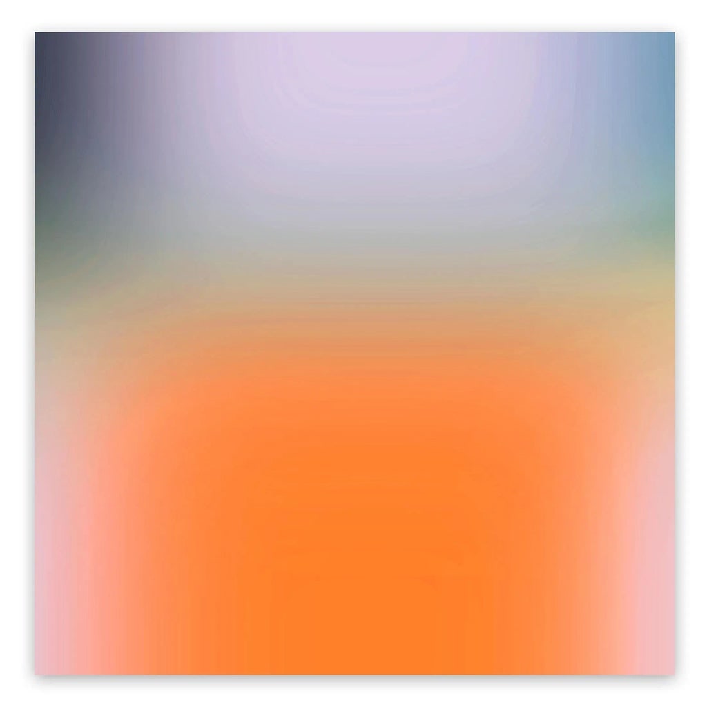 Contemporary Abstract Pigment on Watercolor Paper Photography "Em2020-4" by Bill Kane: Pigment on watercolor paper Edition: Multiple, Unframed. Edition of 10 The Emanations series is an attempt to express the spiritual potential of the most essential aspect of photography: light. Each