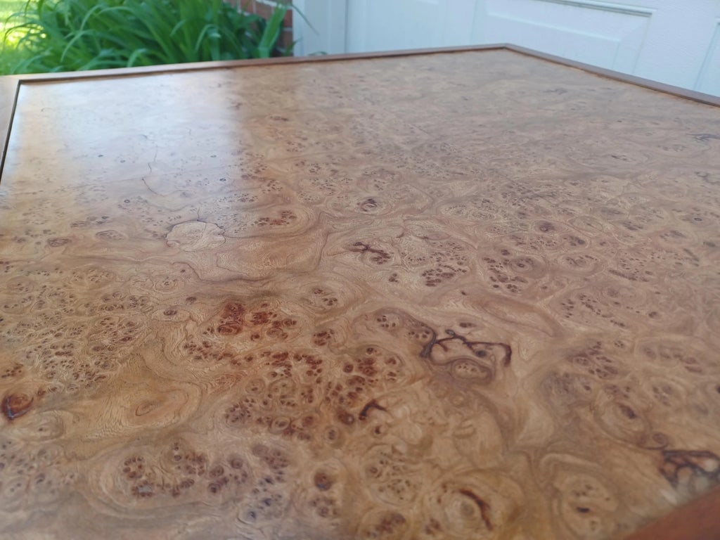 Widdicomb Burlwood & Walnut Mid Century Modern Side Table / Coffee Table - 10