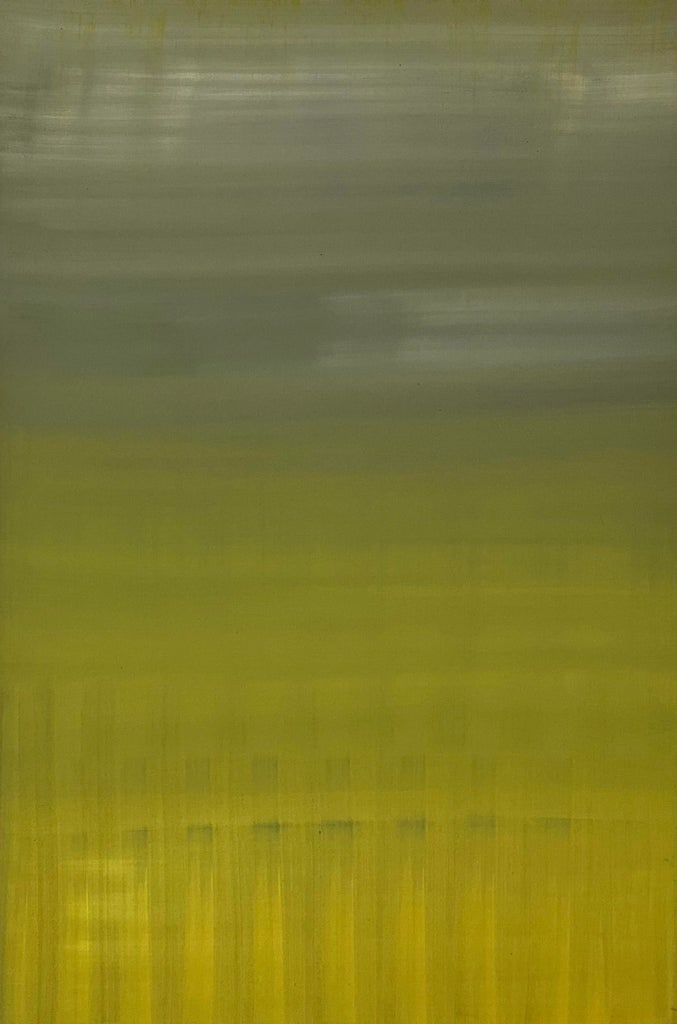 "Diptych 2" Contemporary Abstract Acrylic Painting by Nina Weintraub - 4