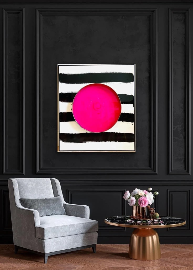 Pink Pop! Acrylic Painting on Board - 5