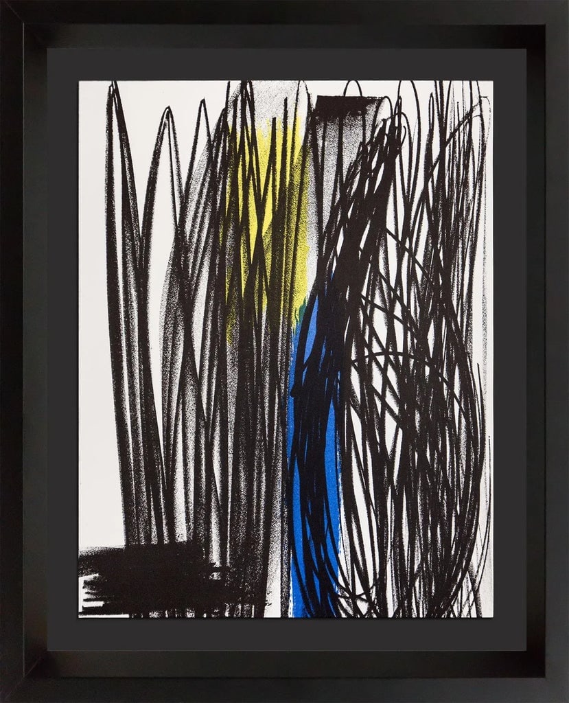 Hans Hartung Original Lithograph - 2