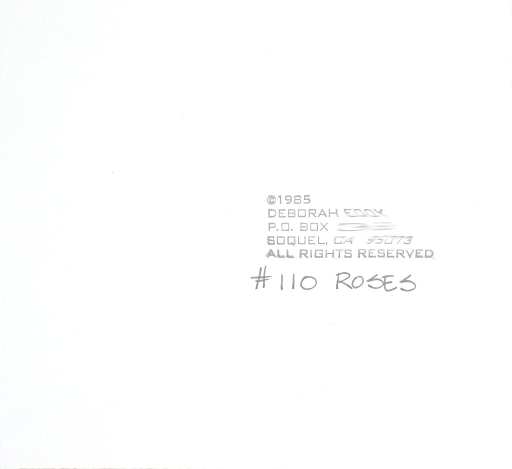 Light Pink Roses - Botanical Study by Deborah Eddy - 4