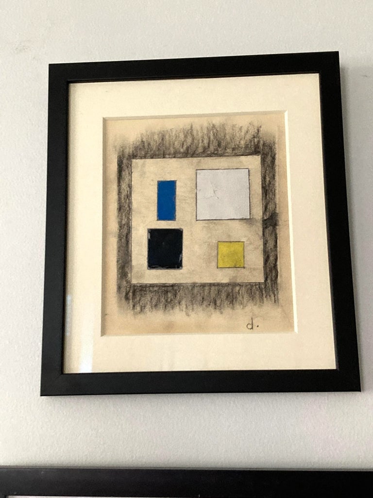 1960s Burgoyne Diller (Untitled) Painted Collage - 2