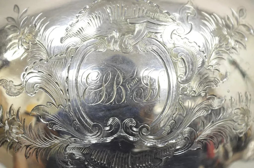 Late 19th Century James Dixon & Sons Sheffield Victorian Silver Plated Tilting Coffee Tea Pot - 8