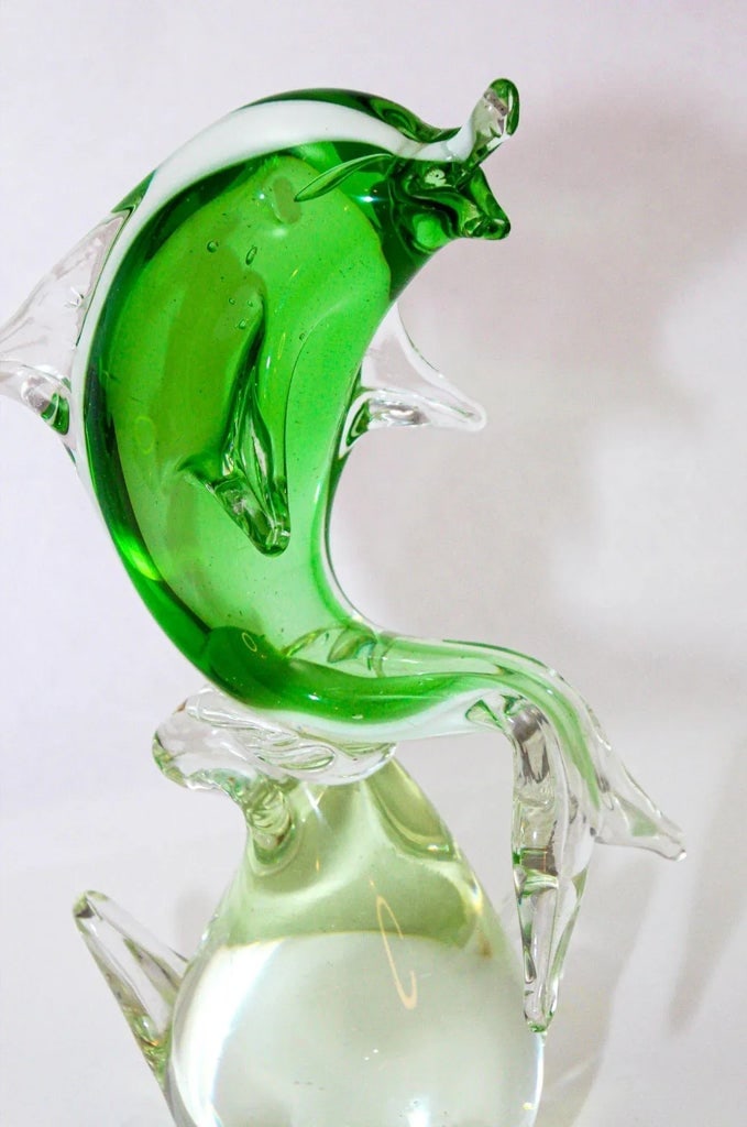 Mid-Century Murano Glass Sculpture Fish Italian Design 1960s - 10