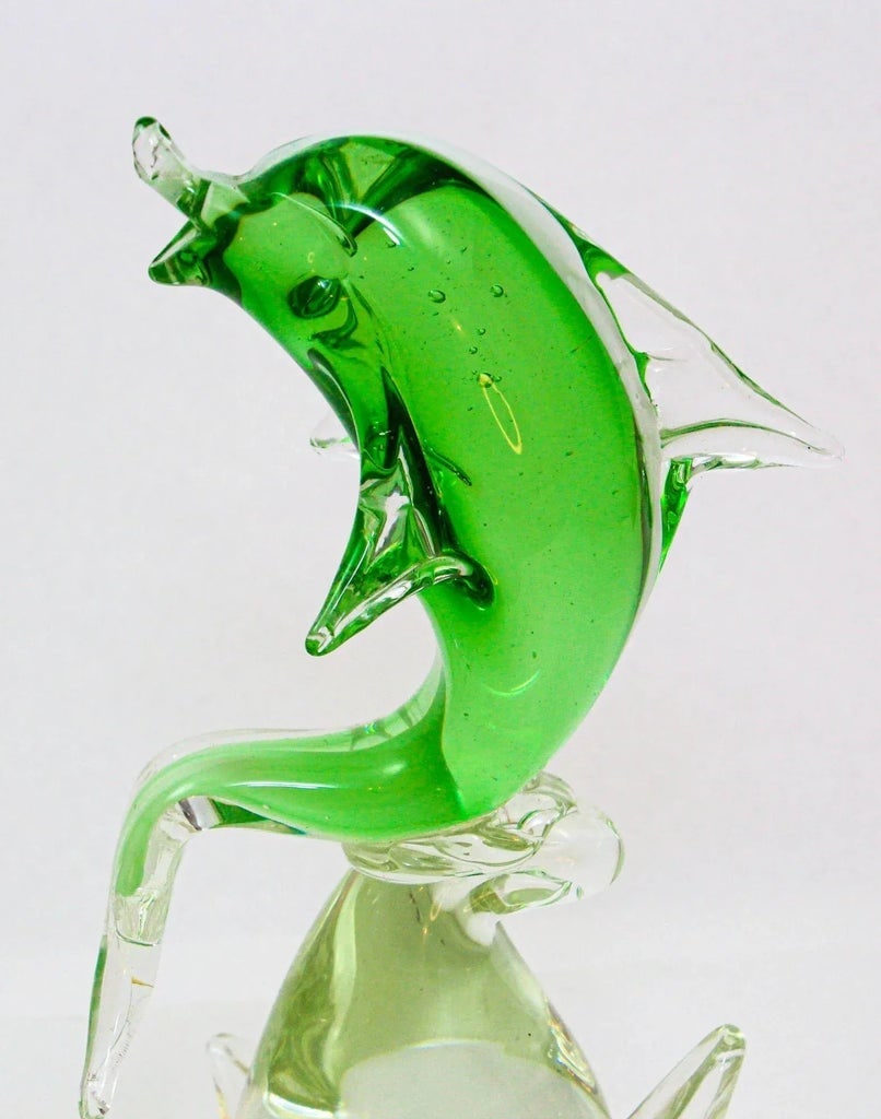 Mid-Century Murano Glass Sculpture Fish Italian Design 1960s - 2
