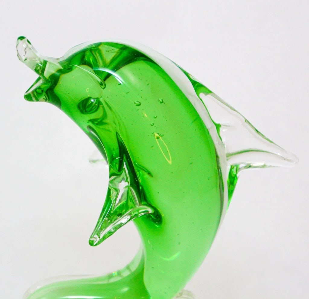 Mid-Century Murano Glass Sculpture Fish Italian Design 1960s - 3