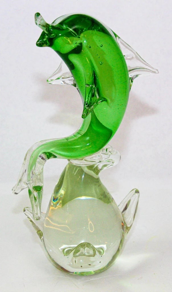 Mid-Century Murano Glass Sculpture Fish Italian Design 1960s - 5