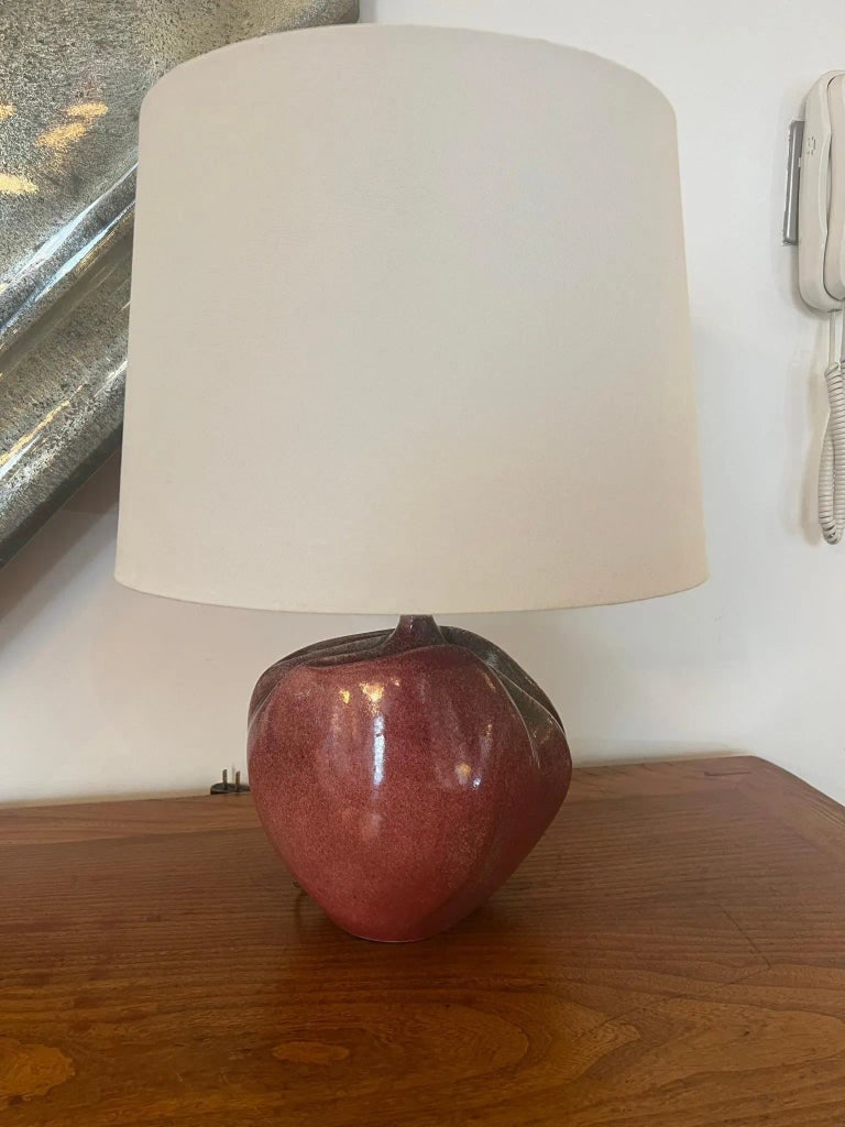 Pair of French 1960s Tim Orr Art Pottery Mid Century Table Lamps - 3