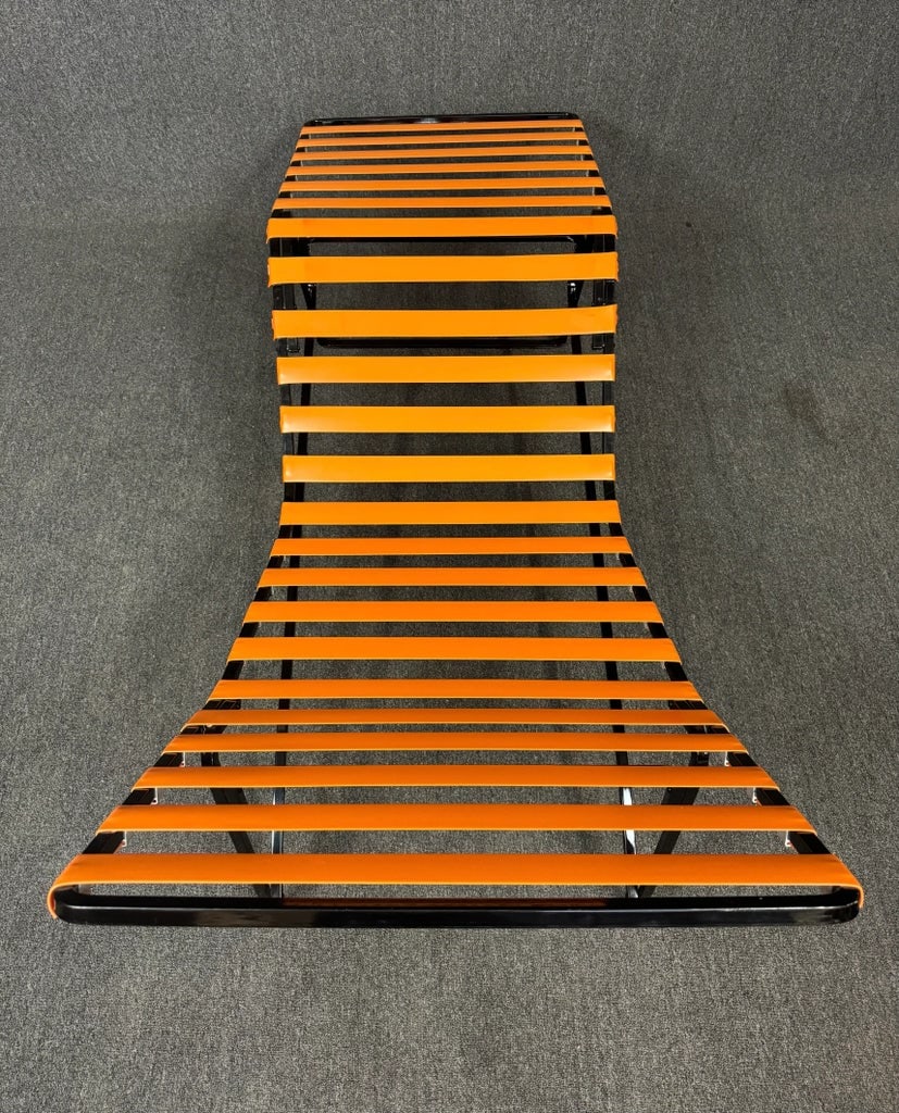Vintage Mid Century Modern Patio Lounge Chaise - 7