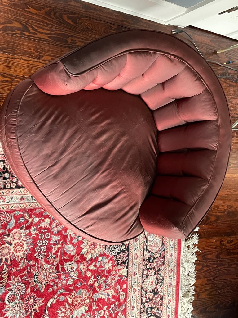 1950s Channel Back Hollywood Regency Cocktail Chairs - a Pair - 8