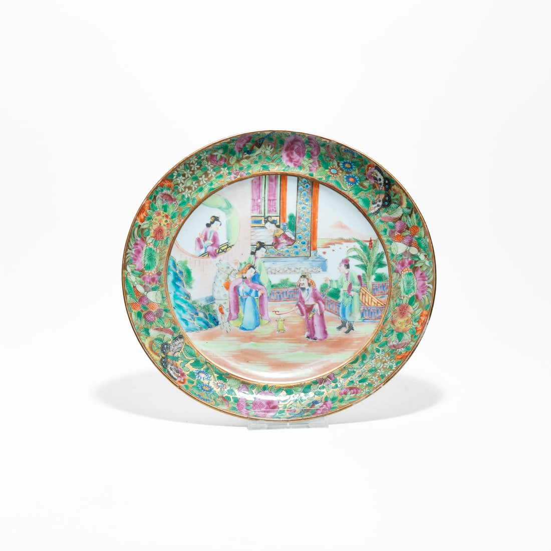 Chinese export porcelain in the Famille Rose style, Canton or Rose Mandarin 19th Century (1 of 1)