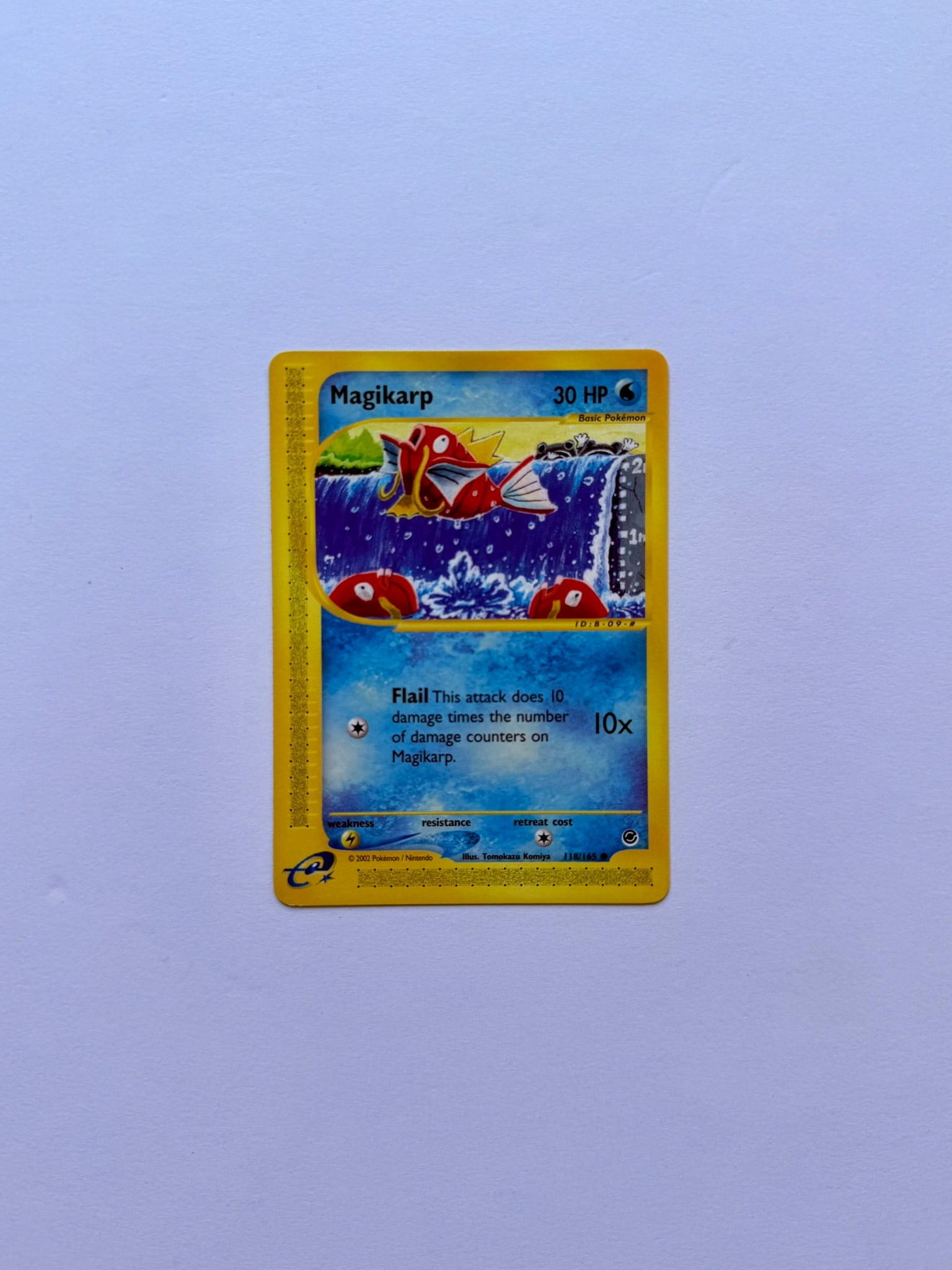 Magikarp 118/165 Expedition Base Set Pokemon Card (1 of 2)