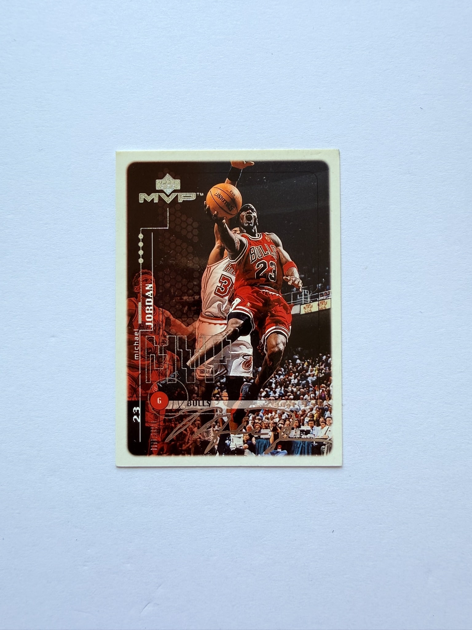 Michael Jordan Upper Deck MVP Chicago Bulls Basketball Card (1 of 2)