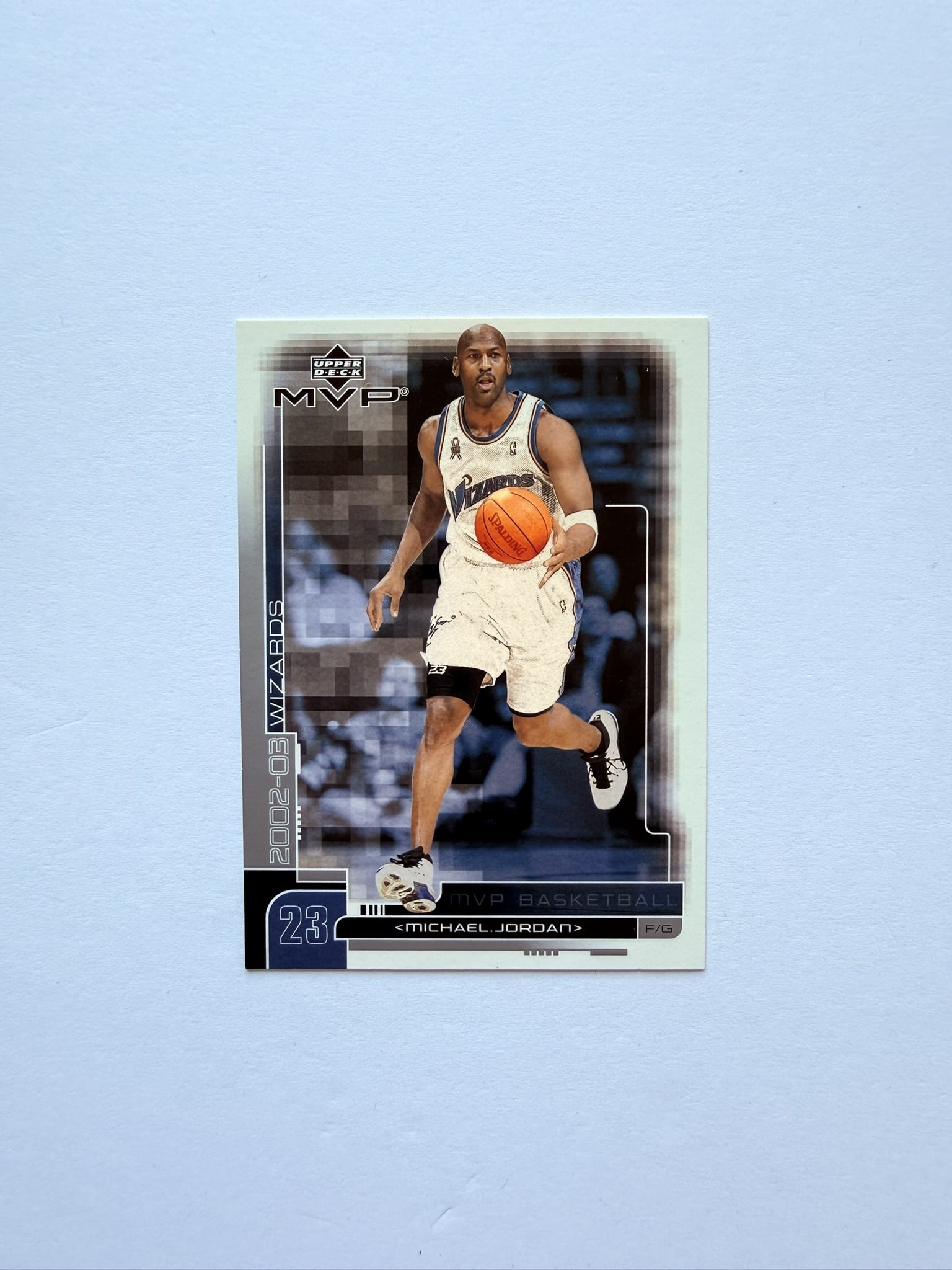 Michael Jordan 2002 03 Upper Deck MVP Wizards Basketball Card (1 of 2)