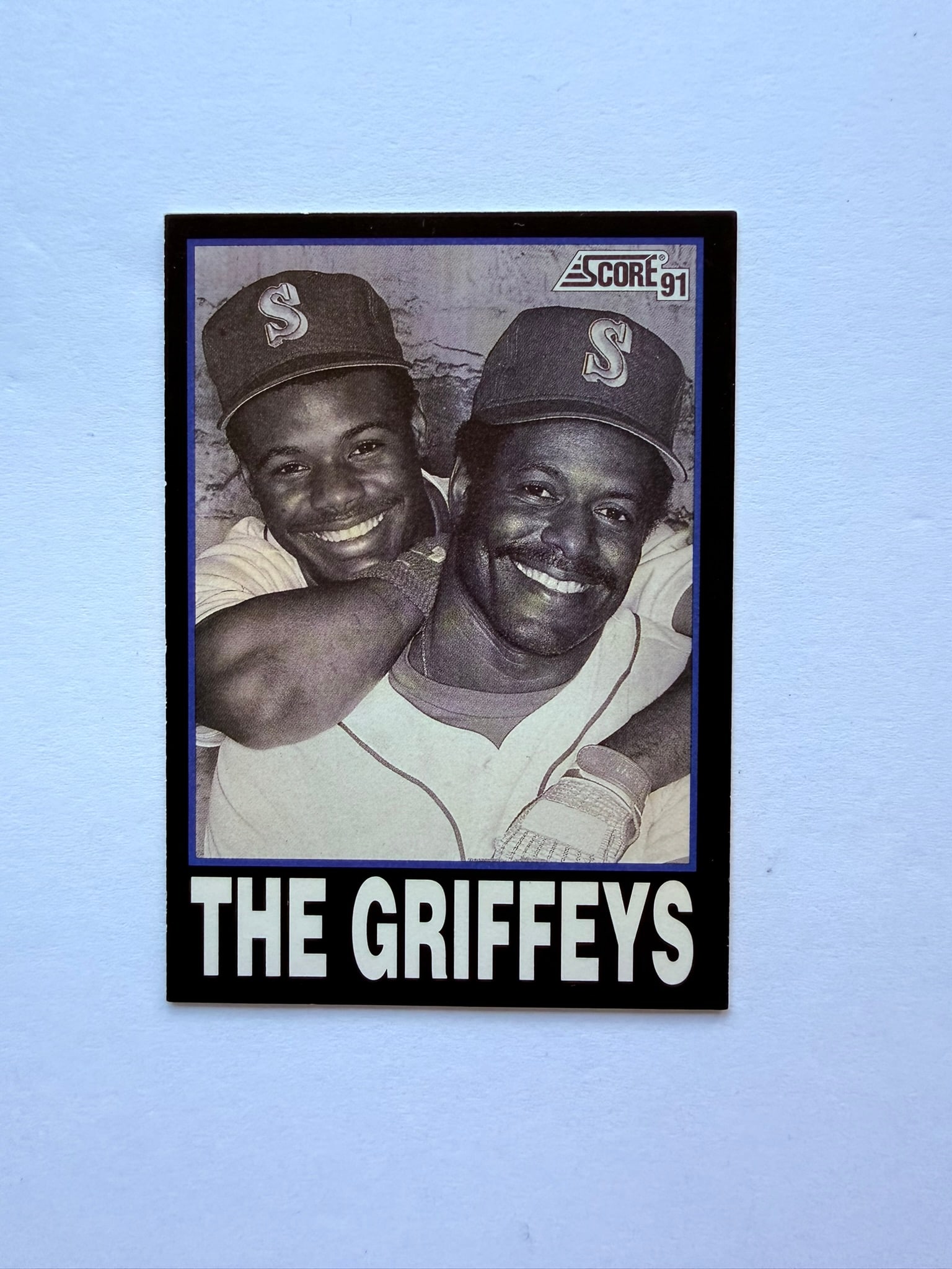 1991 Score “The Griffeys?? Ken Griffey Sr. / Jr. #841 (1 of 2)