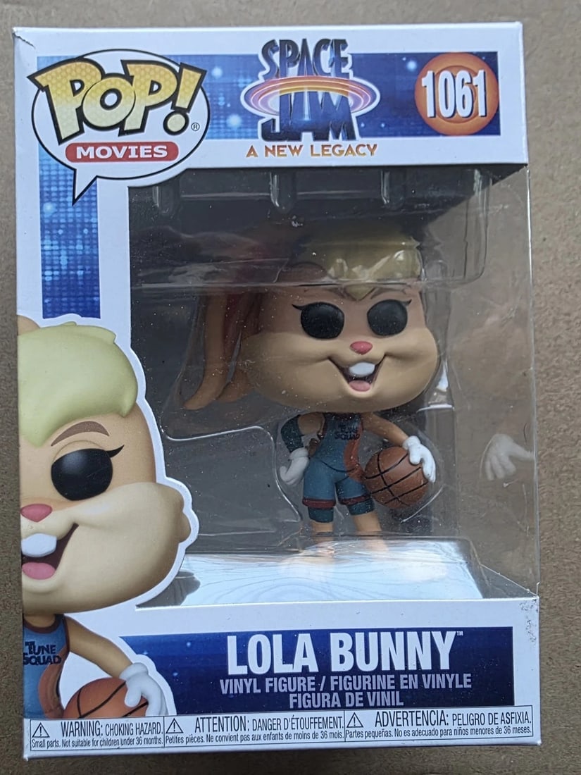 Funko Pop! Movies Space Jam Lola Bunny #1061 Vinyl Figure: Funko Pop! Movies Space Jam A New Legacy Lola Bunny #1061 vinyl figure.
