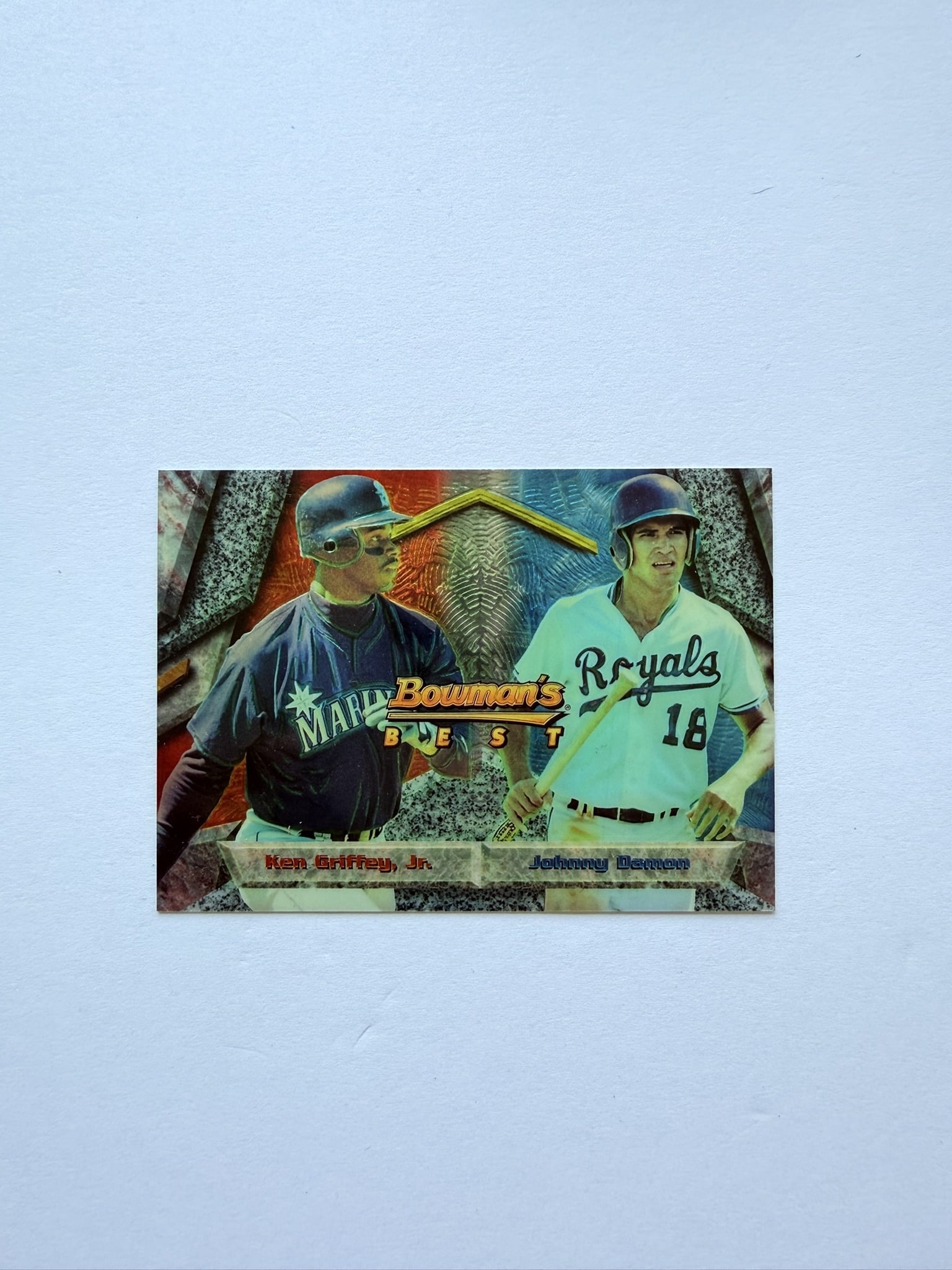Ken Griffey Jr Johnny Damon Bowman’s Best Insert (1 of 2)