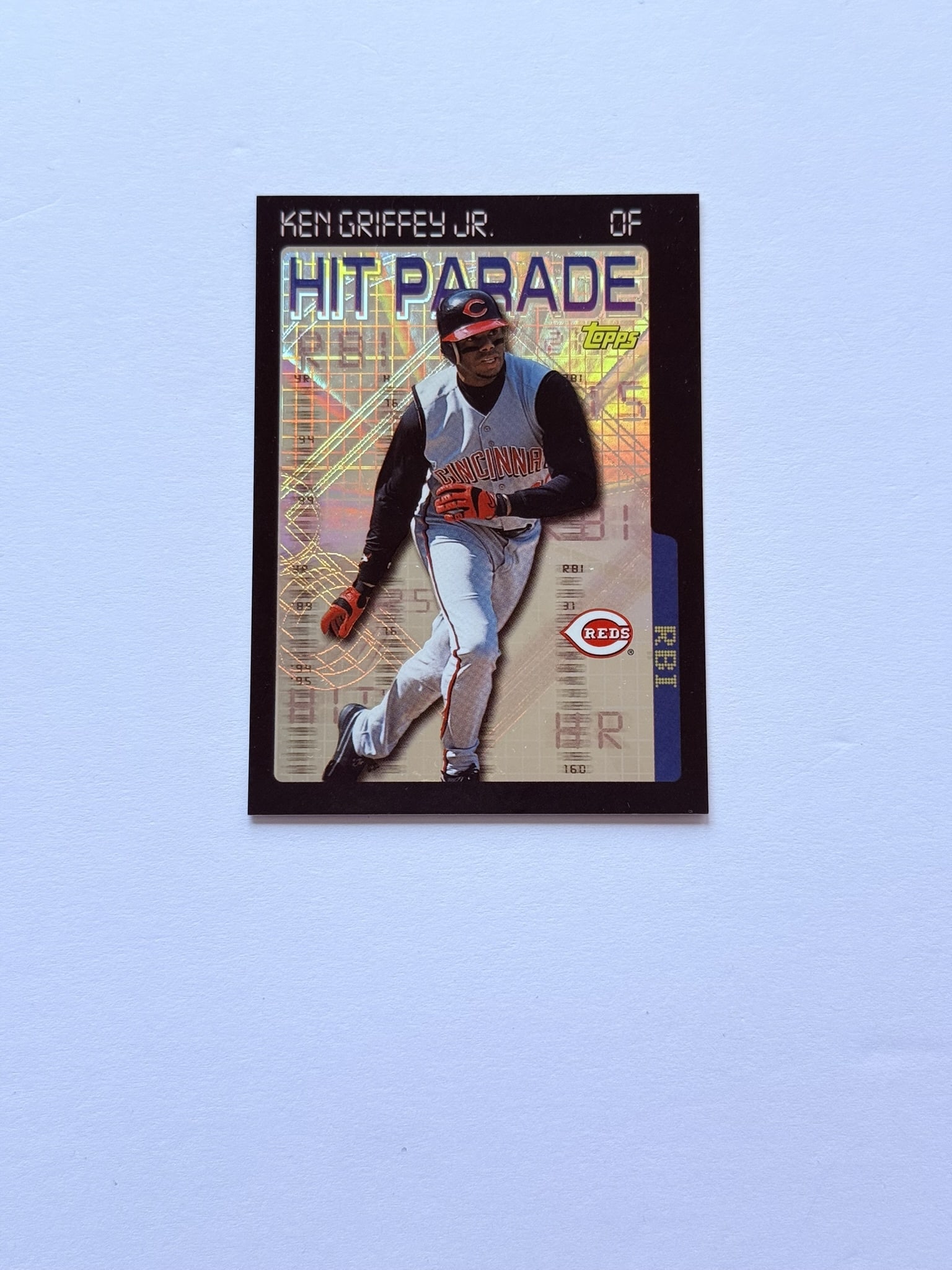 Ken Griffey Jr Topps Hit Parade Insert Reds (1 of 2)