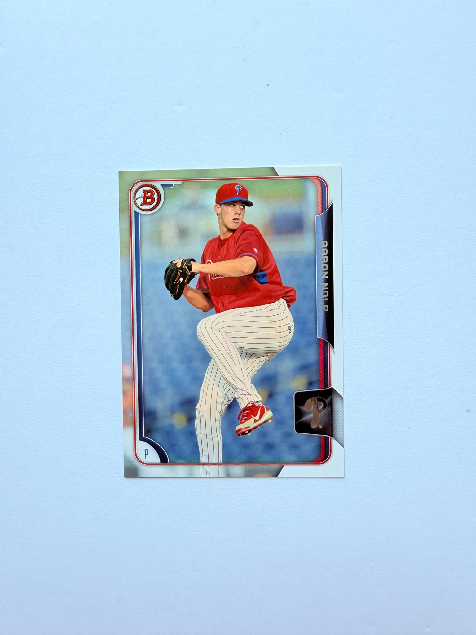 2015 Bowman Prospects Aaron Nola #BP134 Philadelphia Phillies (1 of 2)