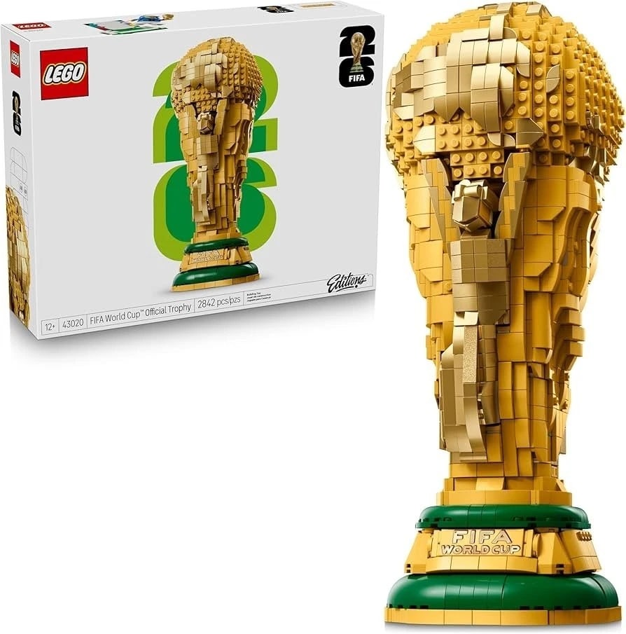 LEGO FIFA World Cup 2026 Official Trophy Set 43020 Brand New Factory Sealed (1 of 3)