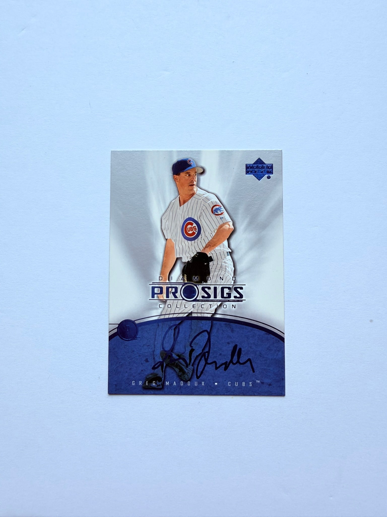 2004 Upper Deck Prosigs Collection #64 Greg Maddux Chicago Cubs Baseball Card (1 of 2)
