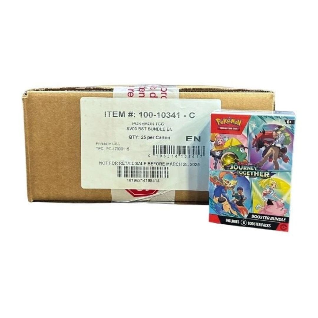 Pokémon TCG Scarlet & Violet Journey Together Booster Bundle Case Sealed 25 Box Case (150 Packs) (1 of 3)