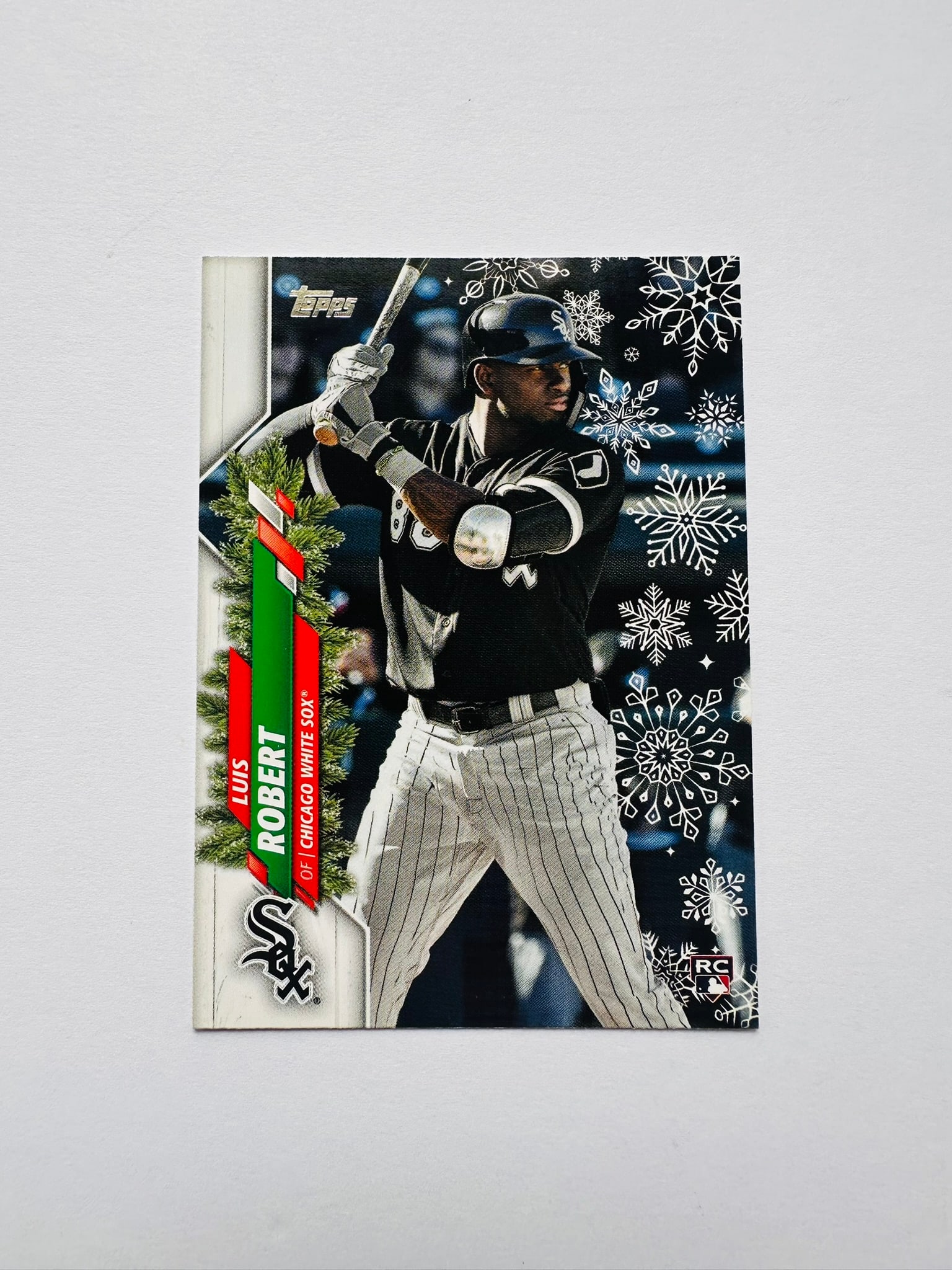 Luis Robert 2020 Topps Holiday RC HW2 (1 of 2)
