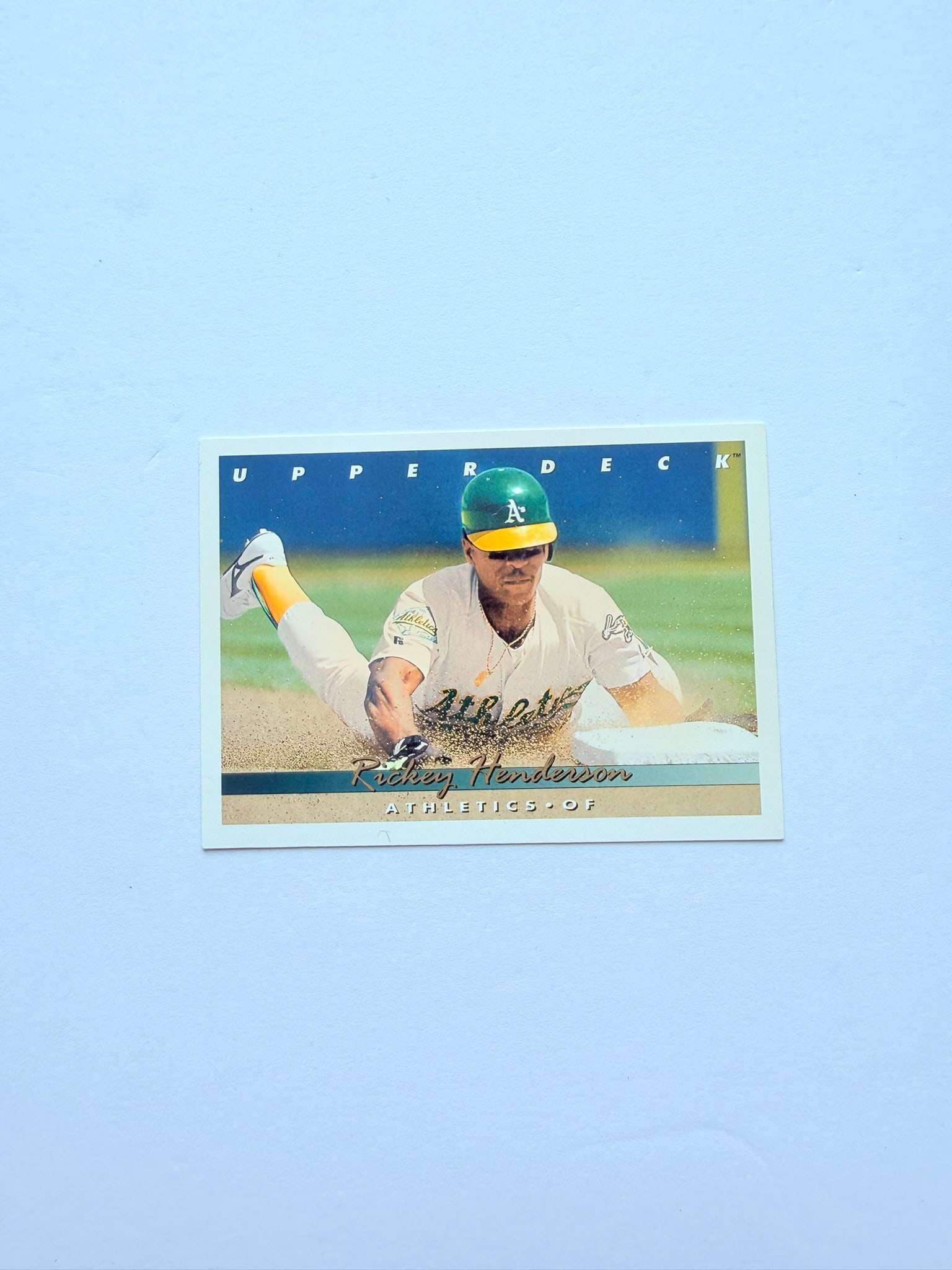 1993 Upper Deck Rickey Henderson #136 Oakland Athletics (1 of 2)