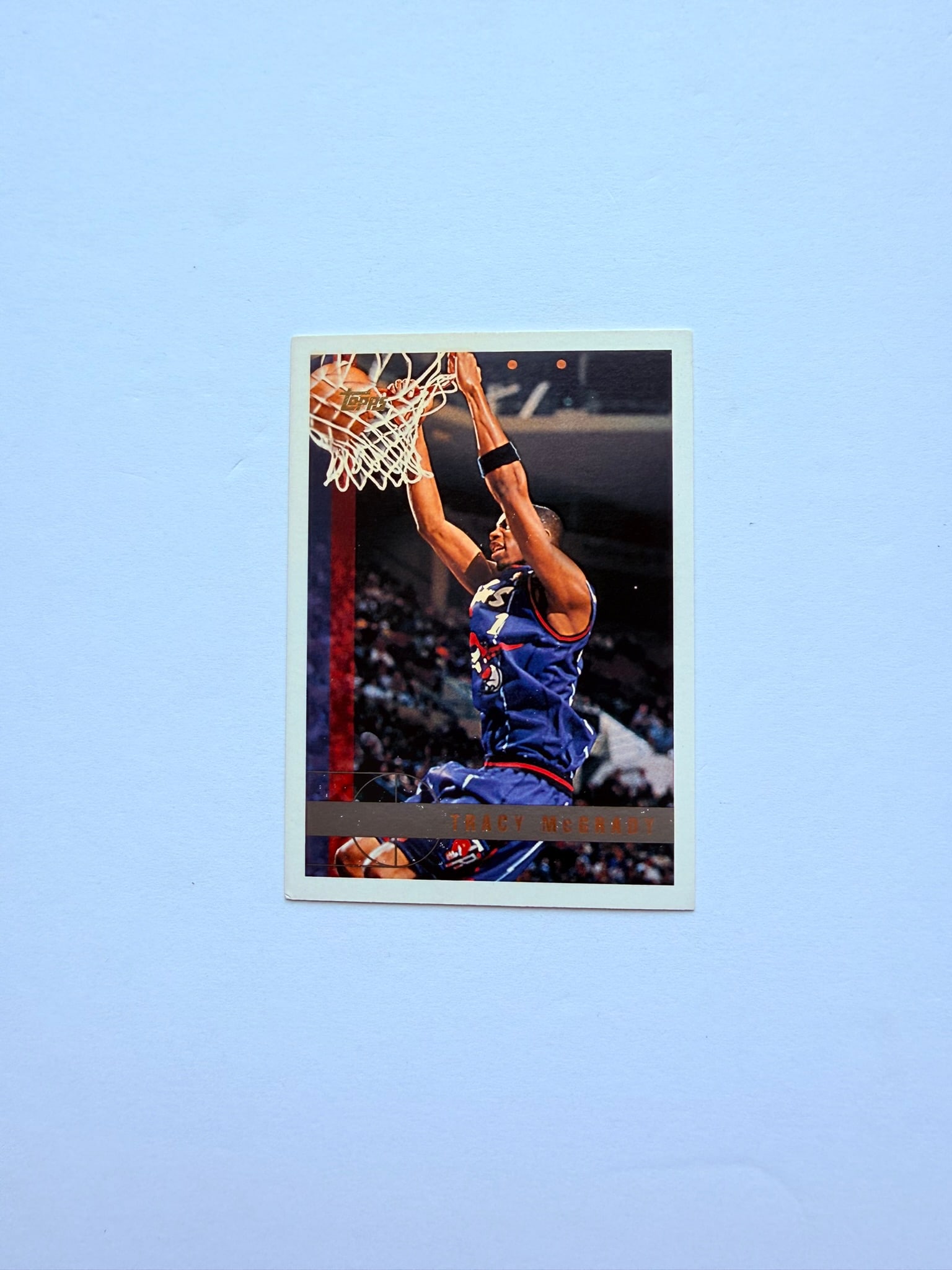 1997 Topps #125 Tracy McGrady Rookie Card Toronto Raptors NBA Basketball Card (1 of 2)