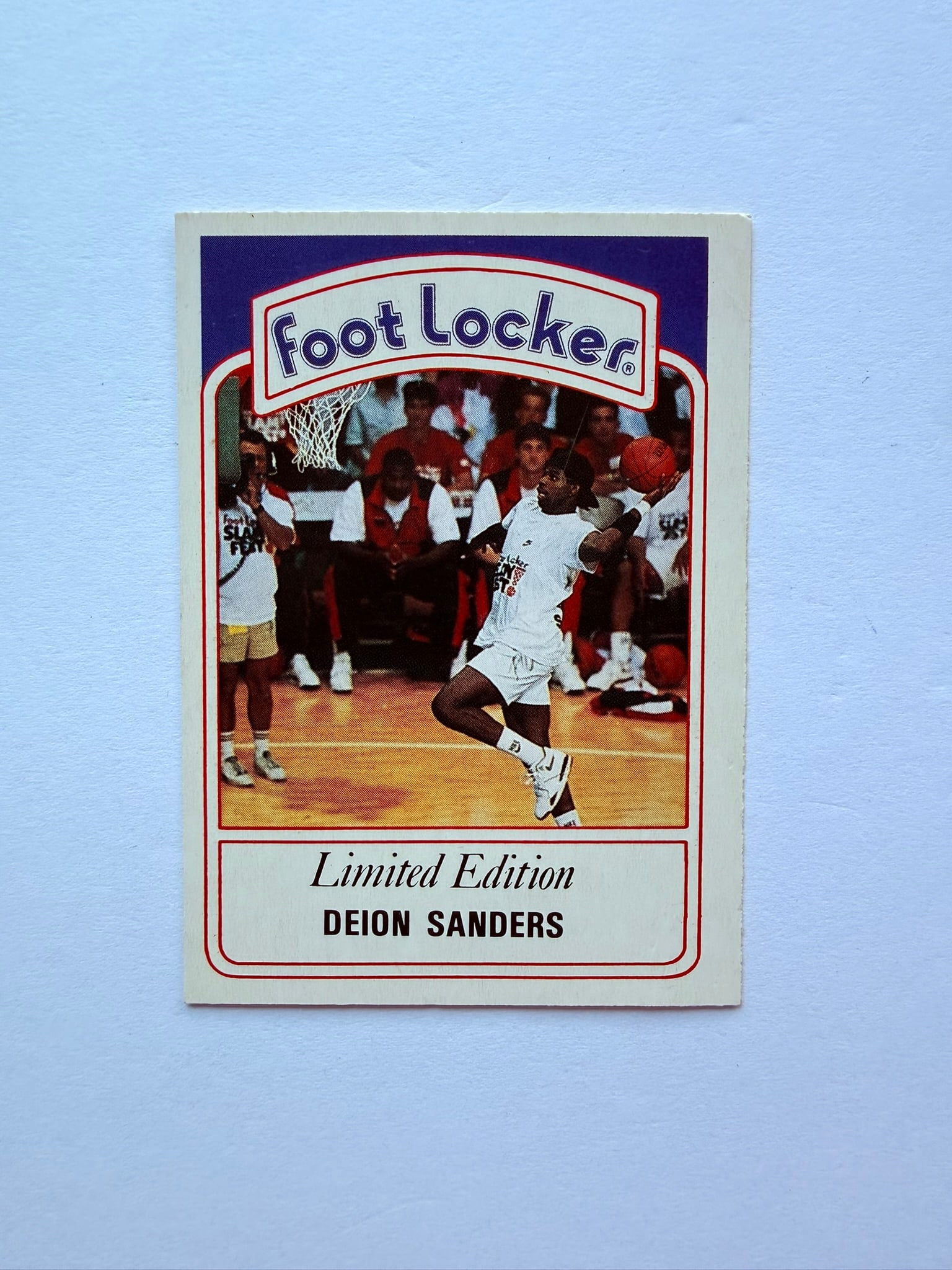 1991 Foot Locker Slam Fest Deion Sanders Limited Edition